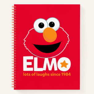 Sesame Street   Elmo Lots of Laughs Since 1984 Notebook