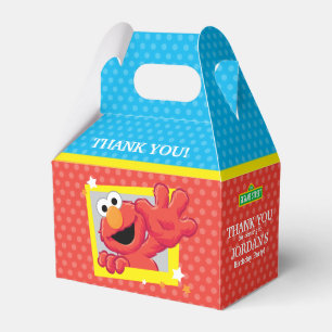 Sesame Street   Elmo - Polka Dot & Stars Birthday Favour Box