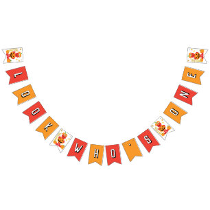 Sesame Street - Elmo Pumpkin First Birthday Bunting