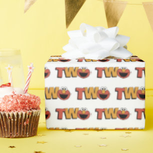 Sesame Street   Elmo - Second Birthday Wrapping Pa Wrapping Paper