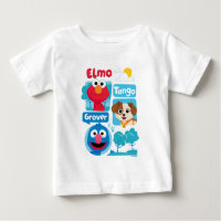 Sesame Street | Elmo, Tango, & Grover Park Graphic