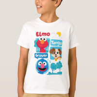 Sesame Street | Elmo, Tango, & Grover Park Graphic