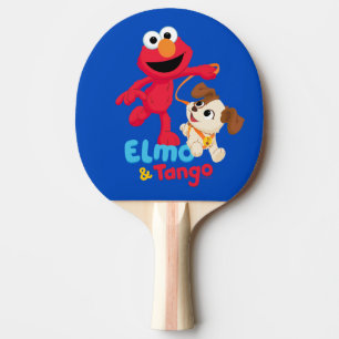 Sesame Street   Elmo & Tango Running Ping Pong Paddle