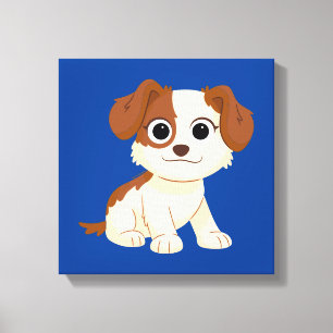 Sesame Street   Elmo's Puppy Tango Canvas Print