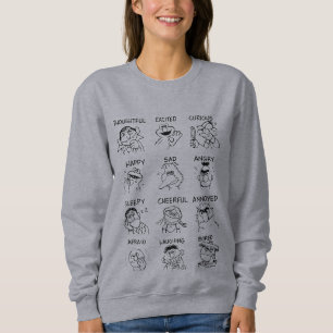Sesame Street   Emotions & Feelings Sweatshirt
