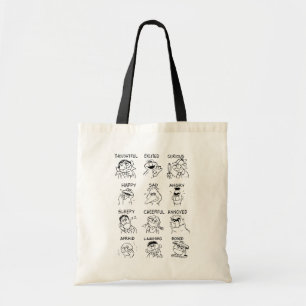 Sesame Street   Emotions & Feelings Tote Bag