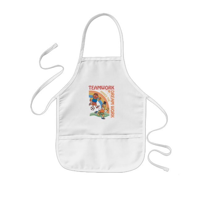 Sesame Street | Ernie & Bert Teamwork Kids Apron (Front)