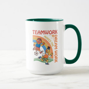 Sesame Street   Ernie & Bert Teamwork Mug