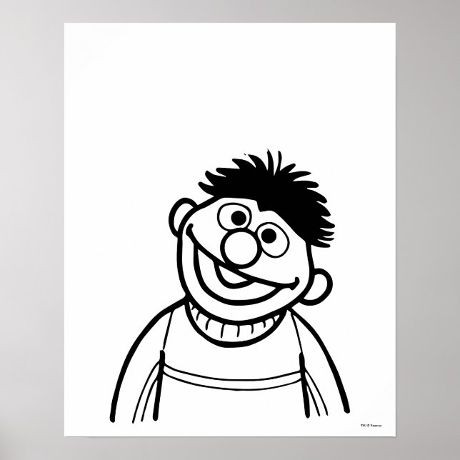 Sesame Street | Ernie Poster (Front)