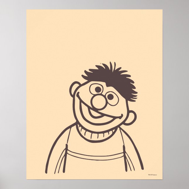 Sesame Street | Ernie Poster (Front)