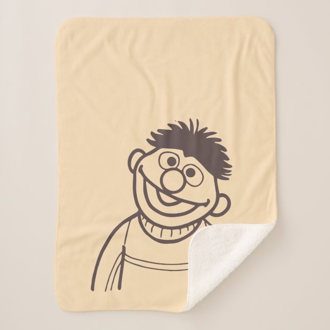 Sesame Street | Ernie Sherpa Blanket (Front)