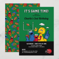 Sesame Street Football Birthday