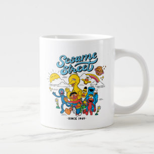 Sesame Street Friends Since 1969 Large Coffee Mug