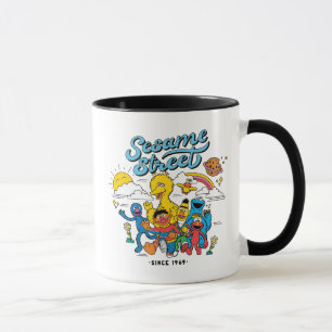 Sesame Street Friends Since 1969 Mug