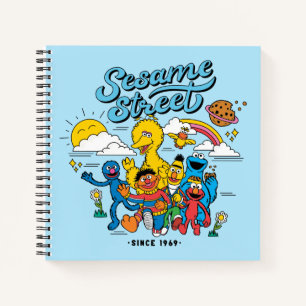 Sesame Street   Friends Since 1969 Notebook