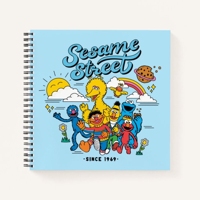 Sesame Street | Friends Since 1969 Notebook (Front)