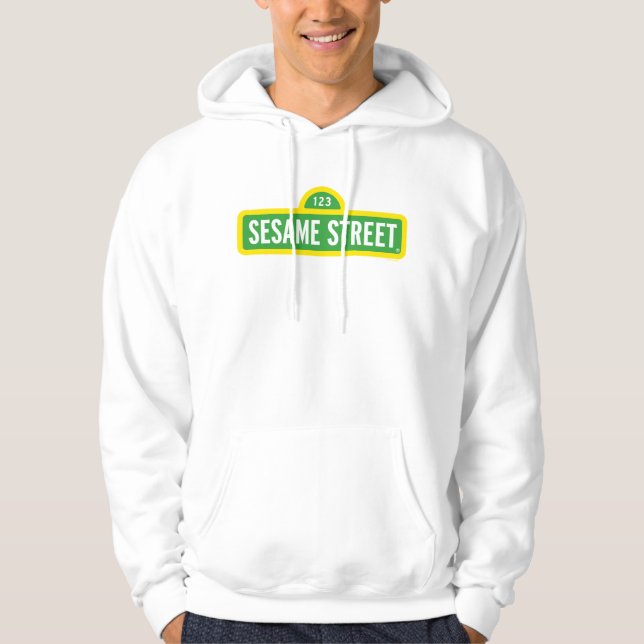 Sesame Street | Full Colour Logo Hoodie (Front)