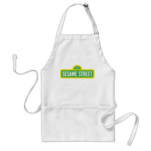 Sesame Street Full Colour Logo Standard Apron