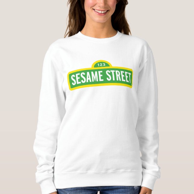 Sesame Street | Full Colour Logo Sweatshirt (Front)