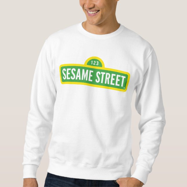 Sesame Street | Full Colour Logo Sweatshirt (Front)