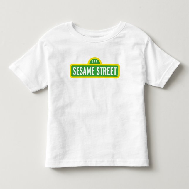 Sesame Street | Full Colour Logo Toddler T-Shirt (Front)