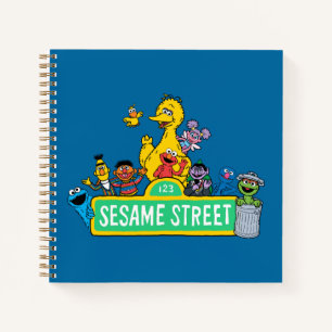 Sesame Street   Full Colour With Pals Notebook