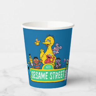 Sesame Street Full Colour With Pals Paper Cups