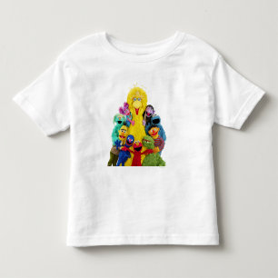 Sesame Street   Fun Colorful Pals Portrait Toddler T-Shirt