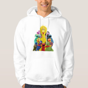 Sesame Street Fun Colourful Pals Portrait Hoodie