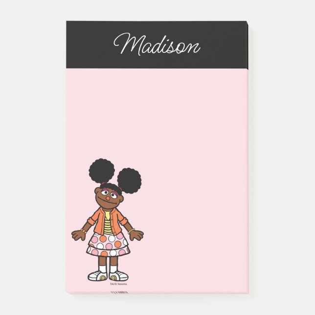 Sesame Street | Gabrielle Add Your Name Post-it Notes (Front)