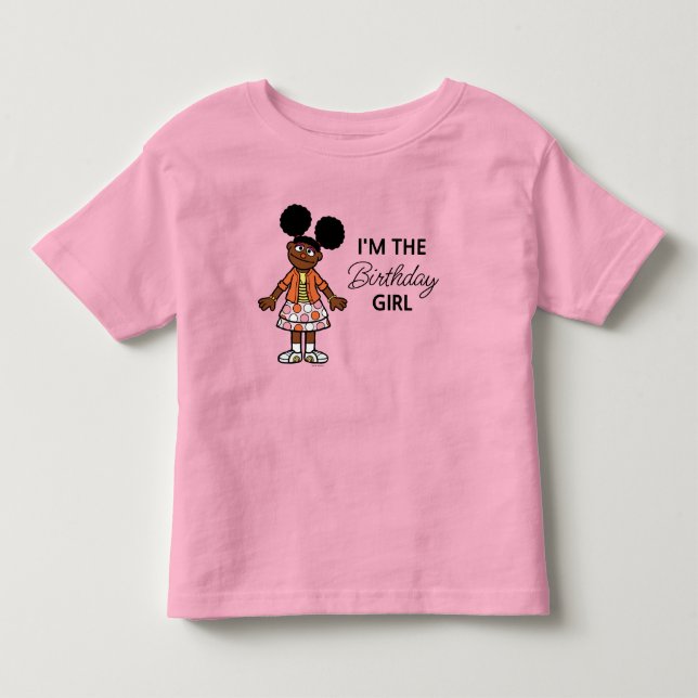 Sesame Street | Gabrielle Birthday Girl Toddler T-Shirt (Front)