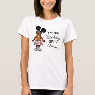 Sesame Street   Gabrielle Birthday Girl's Mom T-Shirt