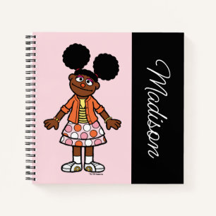 Sesame Street Gabrielle Portrait Notebook