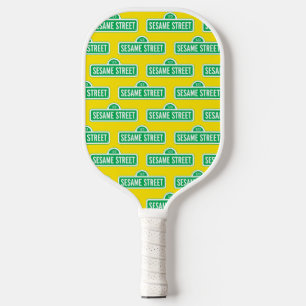 Sesame Street   Green Logo Pickleball Paddle