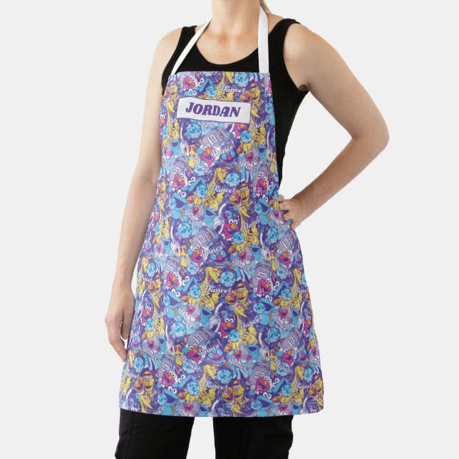 Sesame Street | Groovy Dance Pattern Apron (Insitu)