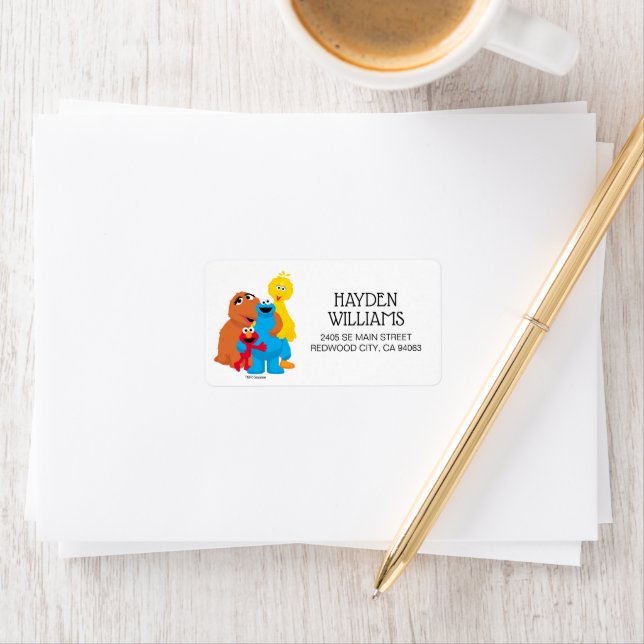 Sesame Street | Group Hug Label (Insitu)