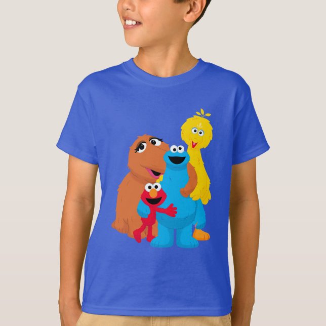 Sesame Street | Group Hug T-Shirt (Front)