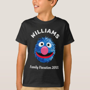 Sesame Street Grover Family Vacation T-Shirt