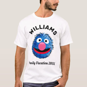 Sesame Street Grover Family Vacation T-Shirt