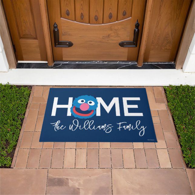 Sesame Street | Grover Head Doormat (Outdoor)