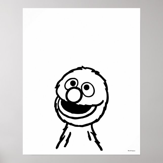 Sesame Street | Grover Poster (Front)