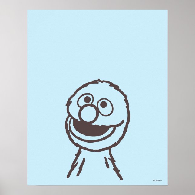 Sesame Street | Grover Poster (Front)