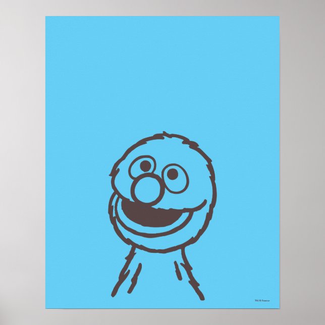 Sesame Street | Grover Poster (Front)