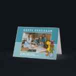 Sesame Street | Happy Hanukkah Card<br><div class="desc">Celebrate the season with this cute Sesame Street Hanukkah card. Personalise with photo and names!</div>