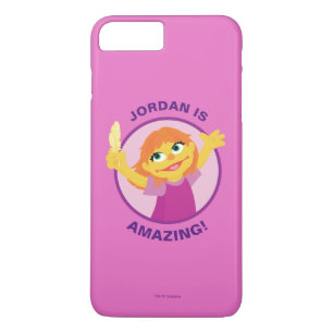 Sesame Street   Julia Holding Feather iPhone 8 Plus/7 Plus Case