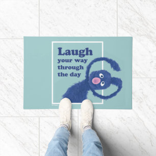 Sesame Street   Laugh Your Way Through the Day Doormat