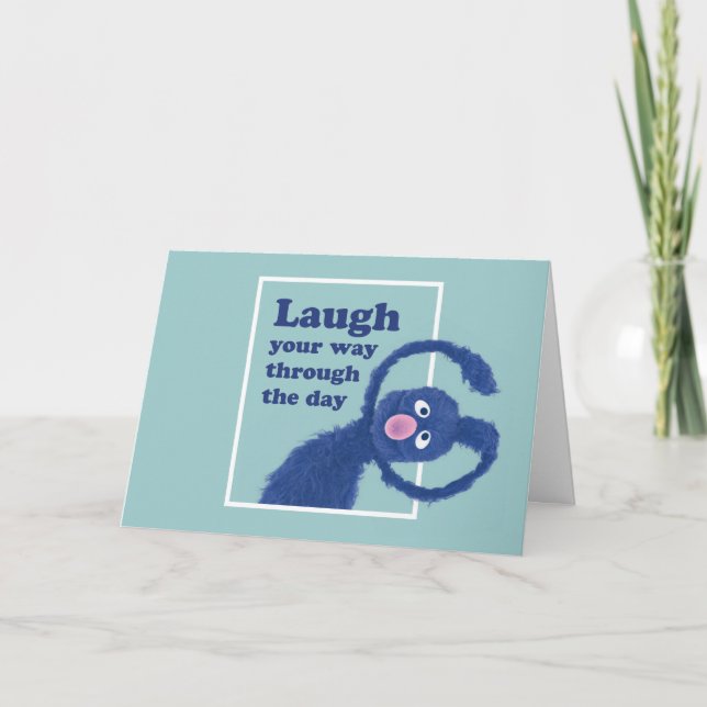 Sesame Street | Laugh Your Way Through the Day Holiday Card (Front)