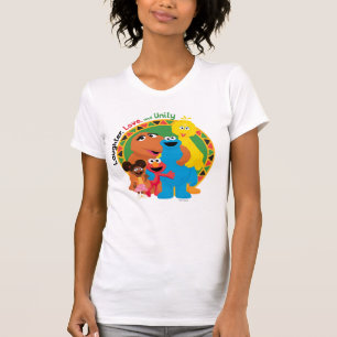 Sesame Street Laughter, Love, & Unity T-Shirt