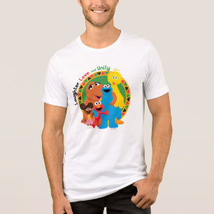 Sesame Street   Laughter, Love, & Unity Tri-Blend Shirt