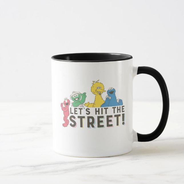 Sesame Street | Let's Hit the Street! Mug (Right)